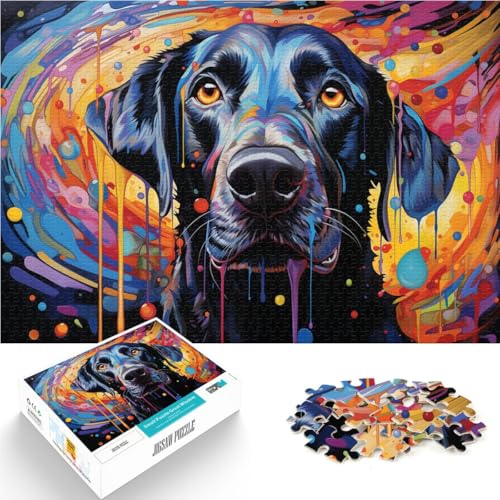 Puzzle für Erwachsene, 1000 Teile, Hundespielzeug, Denkspiel, Familienspiel, Stressabbau, schwieriges Herausforderungspuzzle, 14,96 Zoll x 20,47 Zoll von SYUNFEI