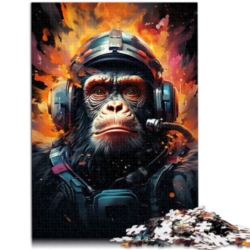 Puzzle für Erwachsene, 1000 Teile, Farbpilot, Orang-Utan, Spielzeug, Denkspiel, Geburtstagsgeschenk, Geschenke, Wandkunst, 50 x 75 cm, für Teenager ab 14 Jahren von SYUNFEI