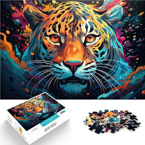 Puzzle für Erwachsene, 1000 Teile, Geparden-Spielzeug, Denkspiel, jedes Teil ist einzigartig – anspruchsvolles Familienspiel, 50 x 75 cm, für 14-Jährige Puzzle für Erwachsene, 1000 Teile, Geparden-Spielzeug, Denkspiel, jedes Teil ist einzigartig – anspruchsvolles Familienspiel, 50 x 75 cm, für 14-Jährige von SYUNFEI