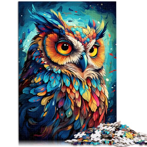 Puzzle für Erwachsene, 2000 Teile, Eule zum Bemalen, DIY-Puzzlespielzeug, ganze Familie, 70 x 100 cm, für Teenager ab 14 Jahren von SYUNFEI