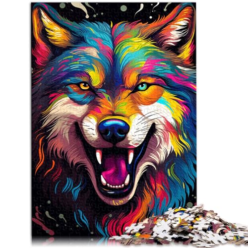 Puzzle für Erwachsene, 1000 Teile, Wolfsspielzeug, Denkspiel, Familienspiel, Stressabbau, schwieriges Herausforderungspuzzle, 14,96 Zoll x 20,47 Zoll Puzzle für Erwachsene, 1000 Teile, Wolfsspielzeug, Denkspiel, Familienspiel, Stressabbau, schwieriges Herausforderungspuzzle, 14,96 Zoll x 20,47 Zoll von SYUNFEI