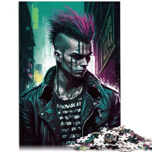 Puzzle Erwachsene, 1000 Teile, Bunte Menschen, DIY-Puzzle-Spielzeug, Herausforderung die Gehirnintelligenz, süchtig machendes Spielzeug, 50 x 75 cm, Teenager ab 14 Jahren von SYUNFEI