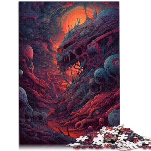 Puzzle für Erwachsene, 2000 Teile, psychedelische Stimmung, Musterzusammenstellung ganze Familie, 70 x 100 cm, von SYUNFEI