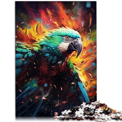 Puzzle für Erwachsene, 2000 Teile, Papagei, schwieriges Puzzle, Familienspiel, Stressabbau, schwieriges Herausforderungspuzzle, 27,56 x 39,37 Zoll von SYUNFEI