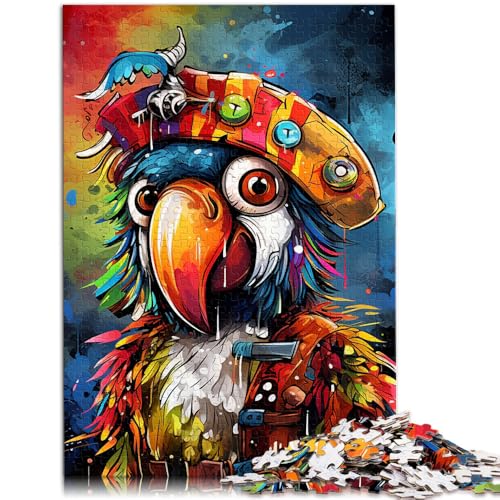 Puzzle für Erwachsene, 1000 Teile, Tiere, Vögel, Papageien, Spielzeug, Lernspiele, Stressabbau, Weihnachts- und Geburtstagsgeschenk, 19,7 x 29,5 Zoll, für 14-Jährige von SYUNFEI