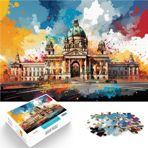 Puzzle für Erwachsene, 1000 Teile, der Hofburg-Palast, DIY-Puzzle-Spielzeug, Herausforderung für die Gehirnintelligenz, süchtig machendes Spielzeug, 19,7 x 29,5 Zoll, von SYUNFEI