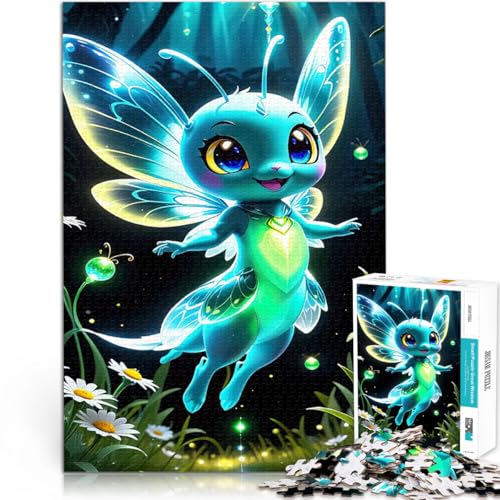 süßer Anime 2000-teiliges Puzzle für Erwachsene Dekomprimierendes intellektuelles Lernspielzeug mit passendem Poster und Quizblatt 70x100cm von SYUNFEI