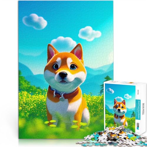 süßer Hund 2000-teilige Puzzles für Teenager Helfen Sie dem Gehirn, süchtig machende Spielzeuge zu trainieren, um Geduld zu entwickeln EIN Kunstwerk 70x100cm von SYUNFEI