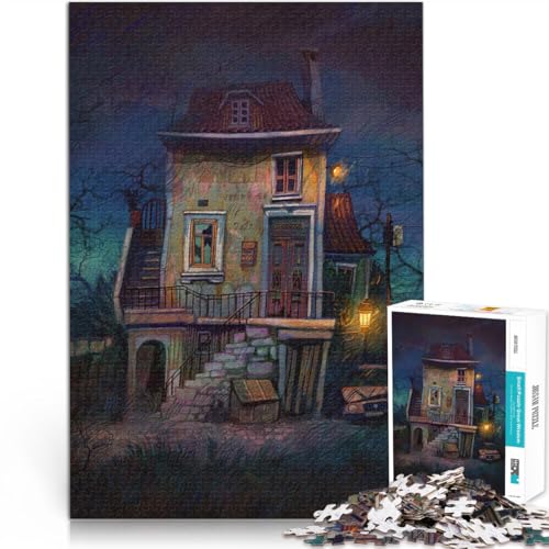 verschwommenes Hausporträt 1000-teiliges Puzzle für Teenager Quizspiel Jedes Stück ist einzigartig – Anspruchsvolles Familienspiel 38x26cm verschwommenes Hausporträt 1000-teiliges Puzzle für Teenager Quizspiel Jedes Stück ist einzigartig – Anspruchsvolles Familienspiel 38x26cm von SYUNFEI