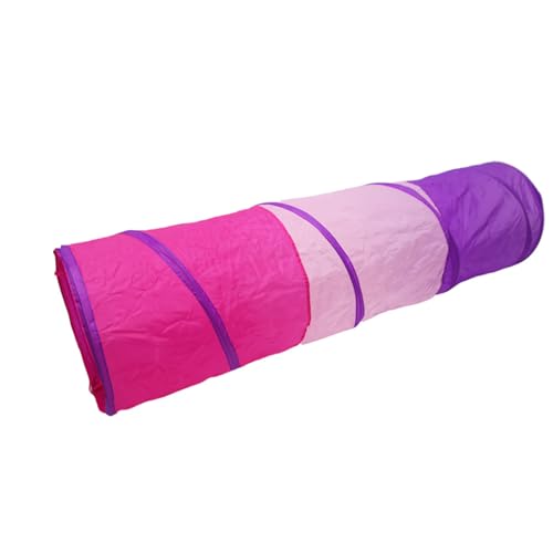 180 cm Spieltunnel für Kinder, Vielseitiger Krabbeltunnel, Fantasievoller Spieltunnel für Kinder ab 1 2 3 Jahr, für Jungen Mädchen Haustiere Spielen Drinnen Draußen Garten Spiel (C) von SYWLKJ