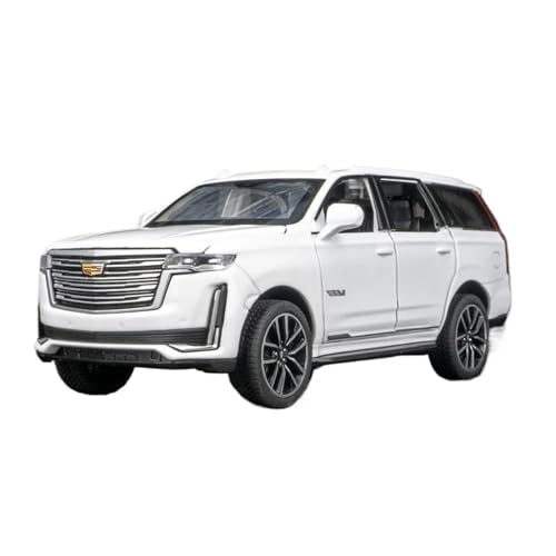 Auto Modell Proportionen Replik 1:32 Cadillac Escalade Geländewagen Legierung Auto Druckguss Metall Modell Sound Licht Pull Back Spielzeug Sammlung Dekoration Geschenk Display Jungen Mädchen Geschen von SYYANFEI