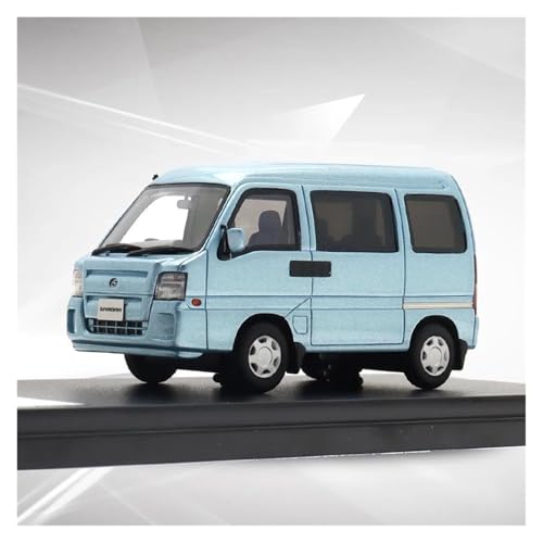 Casting Car Modell 1:43 Für Sambar Van Dias 2011 Harz Auto Modell Spielzeug Für Display Statische Metall Ornament Mit Sockel Sammler Geschenk Spielzeugauto(Blue 2) von SYYANFEI