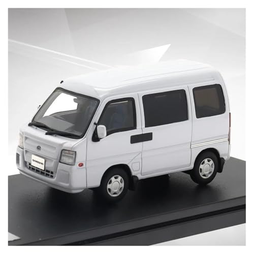 Casting Car Modell 1:43 Für Sambar Van Dias 2011 Harz Auto Modell Spielzeug Für Display Statische Metall Ornament Mit Sockel Sammler Geschenk Spielzeugauto(White) von SYYANFEI