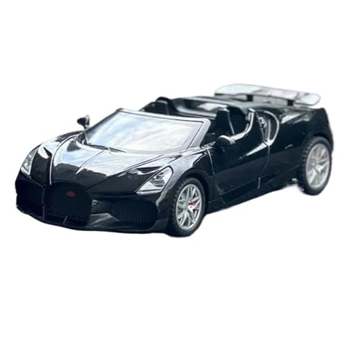 Casting Car Modell Druckguss 1:32 Für Bugatti Mistral W16 Sportwagenmodell Aus Legierung Rennwagenmodell Aus Metall Simulation Sound Und Licht Fan-Sammlung Display Spielzeug Geschenk Spielzeugauto(Sch von SYYANFEI