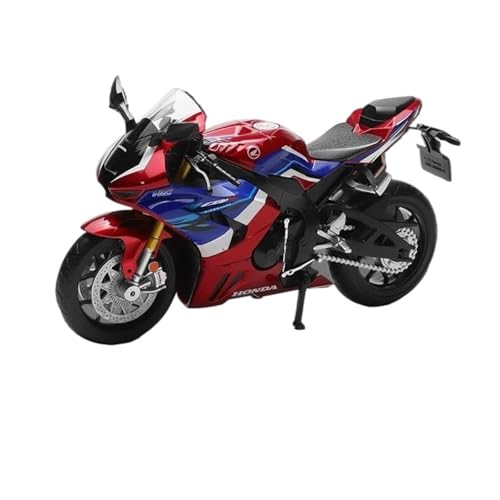Mini Alloy Motorrad Model 1:12 Für Honda 1000RR Motorrad Spielzeug Legierung Diecast Modell Sammeln Hobby Modell Computer Desktop Ornamente Druckguss-Nachbildung(Rot) von SYYANFEI