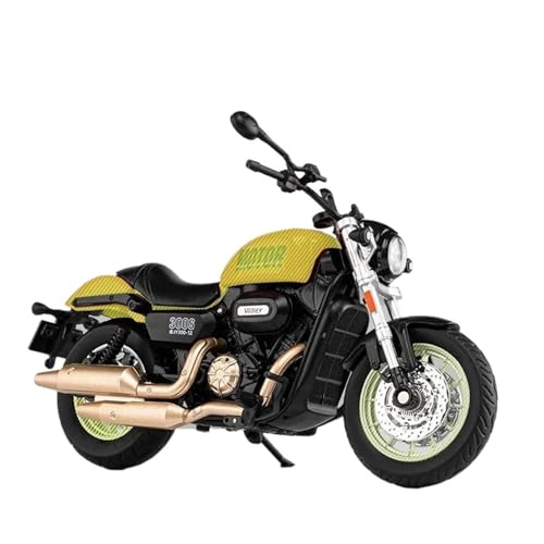 Mini Alloy Motorrad Model Maßstab 1:12 Für Caddy Flash 300 Replika Legierung Cruiser Motorrad ModelSound Licht Sammlung Druckguss-Nachbildung(Grün) von SYYANFEI