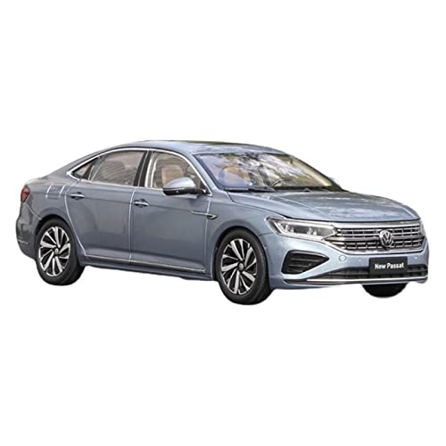 Miniatur Motorfahrzeug-Modelle 18 Für Volkswagen New Passat 2022 Metall Fahrzeug Dekoration Geschenk Sammlung Display Spielzeugauto(Gray) von SYYANFEI
