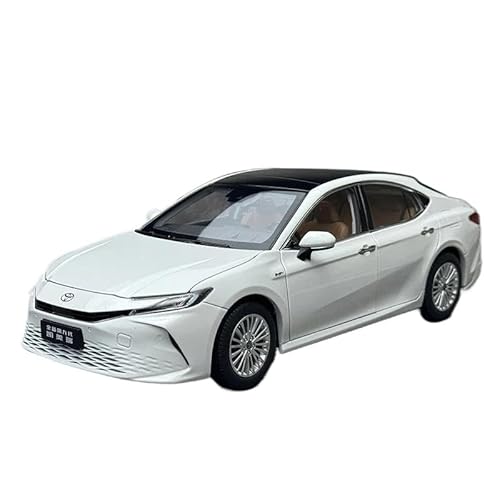 Miniatur Motorfahrzeug-Modelle Druckguss 1/18 Für Maßstab TOYOTA Camry Legierung Automodell Metallfahrzeuge Automodell Miniatursimulation OY Geschenk Fansammlung Heimdekoration Spielzeugauto(White) von SYYANFEI