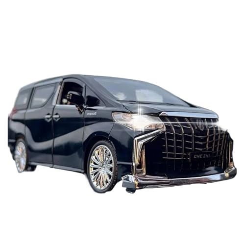 Miniatur Motorfahrzeug-Modelle Druckguss 1:32 Für Maßstab Alphard MPV Legierung Modell Metall Fahrzeuge Auto Modell Simulation Sammlung Sound Und Sammlung Ornamente Spielzeug Geschenk Spielzeugauto(Sc von SYYANFEI