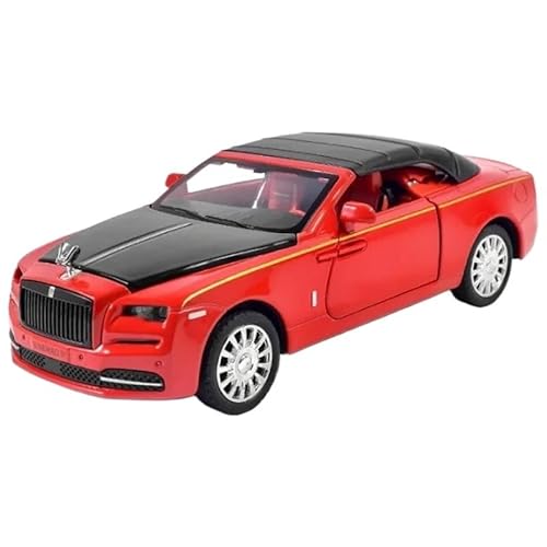 Miniatur Motorfahrzeug-Modelle Druckguss 1:32 Für Scal Rolls Royces Dawn Legierung Luxy Metall Fahrzeuge Auto Modell Simulation Sound Und Sammlung Spielzeug Hause Dekoration Ornamente Geschenke Spielz von SYYANFEI