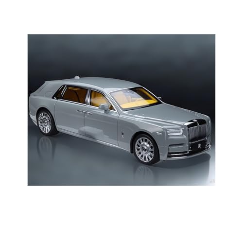 Modellauto 1:18 Für Rolls-Royce New Phantom VIII Luxuslegierung Druckguss-Modellauto Sammlergeschenke Statische Anzeige Enthusiasten Spielzeugauto(Gray) von SYYANFEI