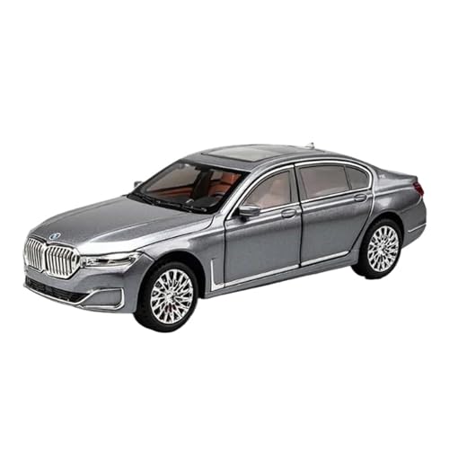 SYYANFEI Auto Modell 1/24 Für Serie 760 LI Legierung Auto Modell Sound Und Licht Sammlung Automotive Enthusiasten Memorial Boys Jungen Mädchen Geschen(Gray) von SYYANFEI