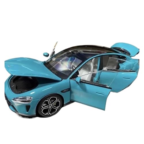 SYYANFEI Auto Modell 1/24 XIAOMI SU7 Automodell Su-7 Legierung Simulation Statisches Auto Spielzeug Fertig Miniaturfahrzeug Sammlung Jungen Jungen Mädchen Geschen(Blau) von SYYANFEI