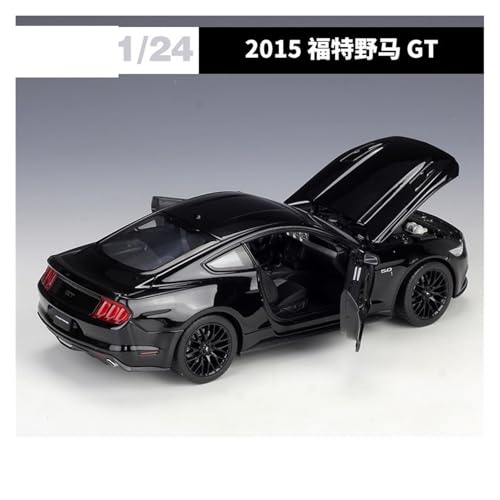 SYYANFEI Auto Modell 1:24 Für Maßstabsgetreues Ford Mustang GT BOSS 302 Sportwagen-Legierungsmodell Aus Metalldruckguss Sammlerstück Schmuck Jungen Mädchen Geschen(Almond) von SYYANFEI