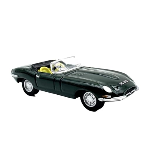 SYYANFEI Auto Modell 1:76 Für Jaguar E-Type Roadster Druckguss-Legierung Automodelle Erwachsene Klassische Fahrzeugsammlung Souvenirs Jungen Mädchen Geschen von SYYANFEI
