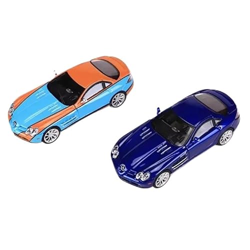 SYYANFEI Auto Modell Diecast 1:64 Für Scale Limited SLR Open-Top-Platte Legierung Automodell Erwachsene Sammlerstücke Statische Ornamente Spielzeug Jungen Mädchen Geschen(Grün) von SYYANFEI