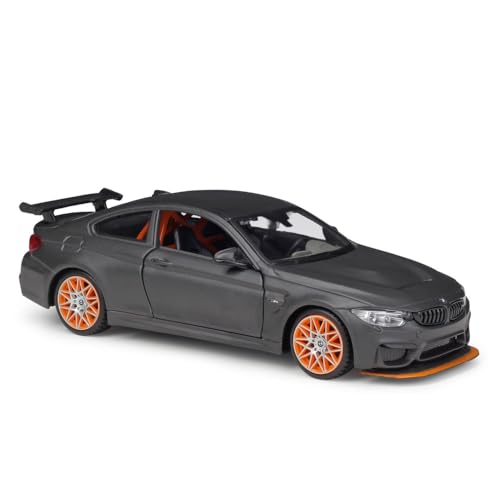 SYYANFEI Auto Modell Maßstab 1:24 Druckguss-Metall-BMW M4GTS Sportwagen Simulation Legierung Automodell Spielzeug-Enthusiasten Sammlerstück Erwachsene Jungen Mädchen Geschen von SYYANFEI