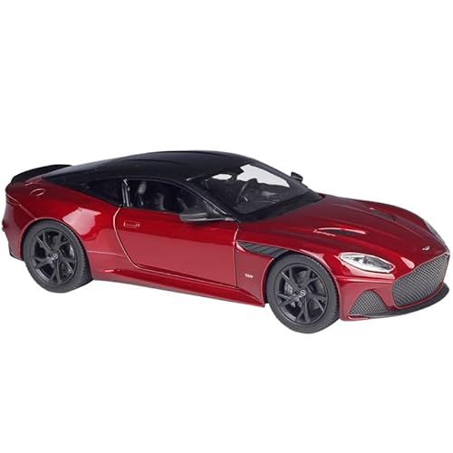 SYYANFEI Auto Modell Maßstab 1:24 Für Aston Martin Vanquish DBS Aus Druckgussmetall Legierung Automodell, Spielzeug Fans Für Sammeln Statische Anzeige Jungen Mädchen Geschen(Rot) von SYYANFEI