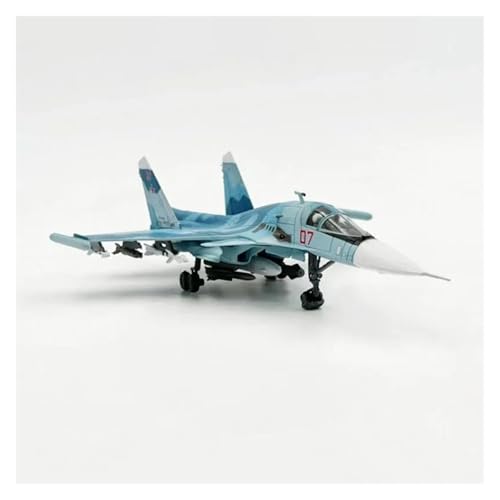 SYYANFEI Casting Car Modell 1/100 Für Sukhoi Su-34 Kämpfer Diecast Metall Flugzeug Modell Display Gedenk Sammlung Geschenk Spielzeugauto SYYANFEI Casting Car Modell 1/100 Für Sukhoi Su-34 Kämpfer Diecast Metall Flugzeug Modell Display Gedenk Sammlung Geschenk Spielzeugauto von SYYANFEI