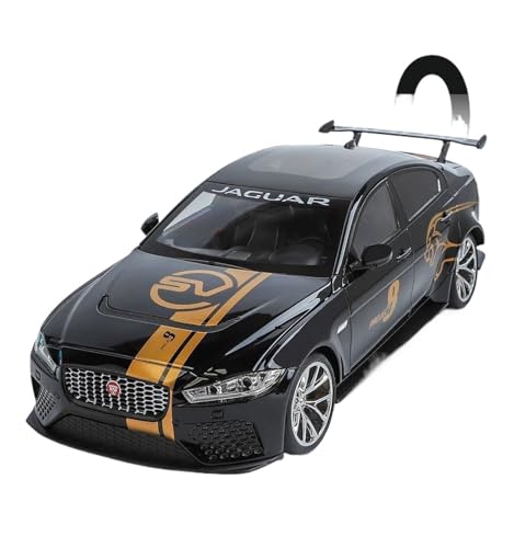 SYYANFEI Casting Car Modell 1/18 Für Jaguar XE SV Projekt 8 SUV Supercar Spielzeug Fahrzeuge Sammlung Erwachsene Jungen Memorial Geschenke Spielzeugauto(Schwarz) von SYYANFEI