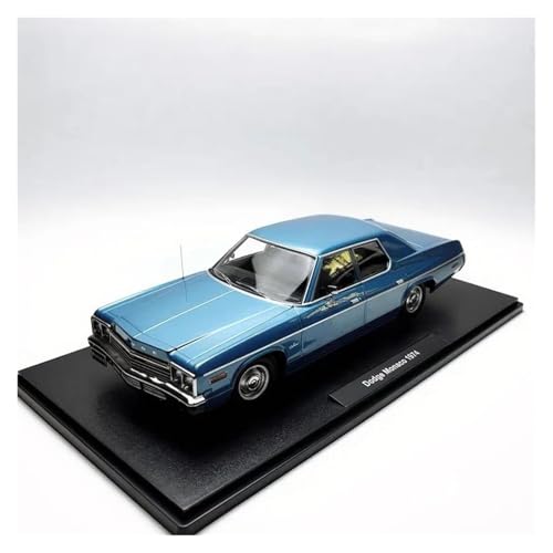 SYYANFEI Casting Car Modell 1/18 Für Monaco 1974 KK Modell Legierung Statische Diecast Fahrzeug Sammlung Memorial Hobby Spielzeug Geschenk Spielzeugauto(Blau) von SYYANFEI
