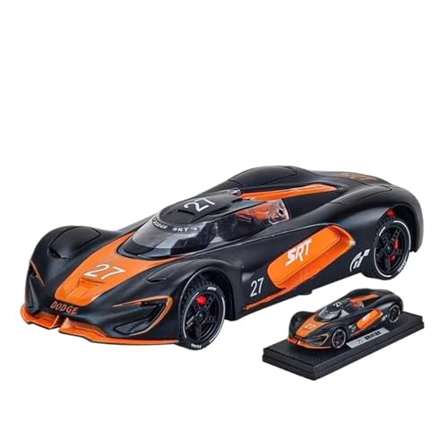 SYYANFEI Casting Car Modell 1/32 Für Tomahawk SRT Legierung Supercar Modell Spielzeug Fahrzeuge Hobby Sammeln Geschenke Spielzeugauto(Schwarz) von SYYANFEI