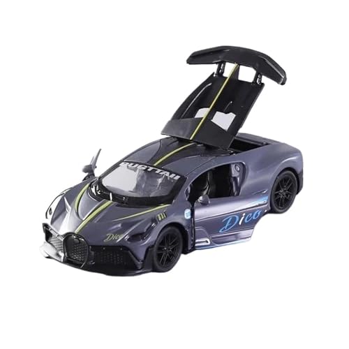 SYYANFEI Casting Car Modell 1/36 Für Divforo Legierung Simulation Hypercar Modell Spielzeugauto Mehrtürige Kann Geöffnet Werden Pull Back Für Jungen Geschenk Spielzeugauto(Gray) von SYYANFEI
