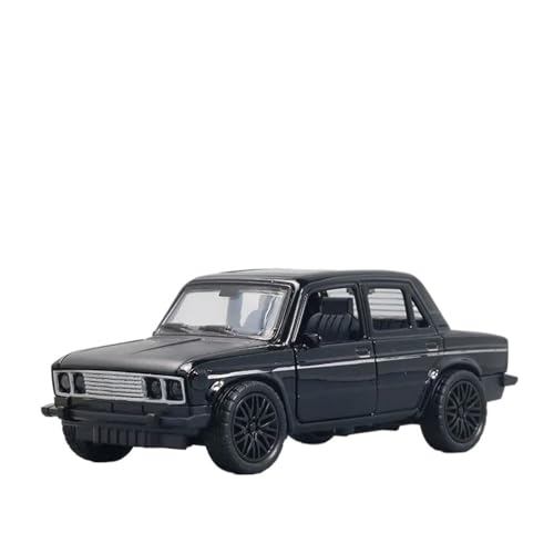 SYYANFEI Casting Car Modell 1/36 Für Simulation Lada Pull Back Spielzeugauto Legierung Druckguss Fahrzeuge Junge Geschenke Spielzeugauto(Schwarz) von SYYANFEI