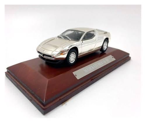 SYYANFEI Casting Car Modell 1/43 Für Maserati Merak SS Hypercar Metall Fahrzeug Statische Ornament Sammlung Geschenk Display Spielzeugauto von SYYANFEI