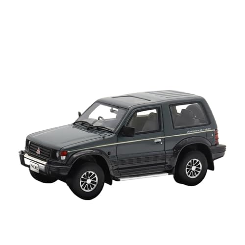 SYYANFEI Casting Car Modell 1/43 Für Pajero METALTOP BREITE XR-II (1991) Harz Modell Spielzeug Auto (mit Basis) Statische Dekoration Serie Spielzeugauto(Blau) von SYYANFEI