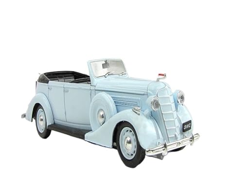 SYYANFEI Casting Car Modell 1/43 Für ZIS-102 Limousine Oldtimer-Modell, Klassisches Ornament Sammlerstück Heim- Oder Bürodekor Geschenke Spielzeugauto von SYYANFEI