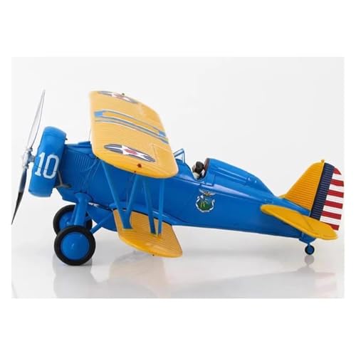 SYYANFEI Casting Car Modell 1/48 Skala HA7909 P-12E Vintage Kämpfer Trapez Demonstration Team 1937 Metall Flugzeug Modell Urlaub Geschenke Spielzeugauto von SYYANFEI