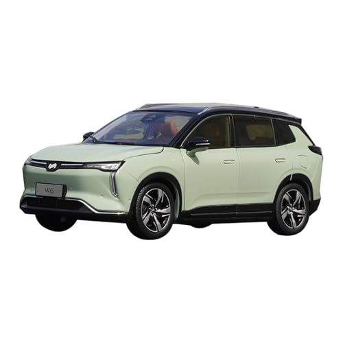 SYYANFEI Casting Car Modell 1: 18 Für Weima W6 Neue Energie Metall Modell Auto Fahrzeug Dekoration Display Geschenke Sammlung Spielzeugauto(White) von SYYANFEI