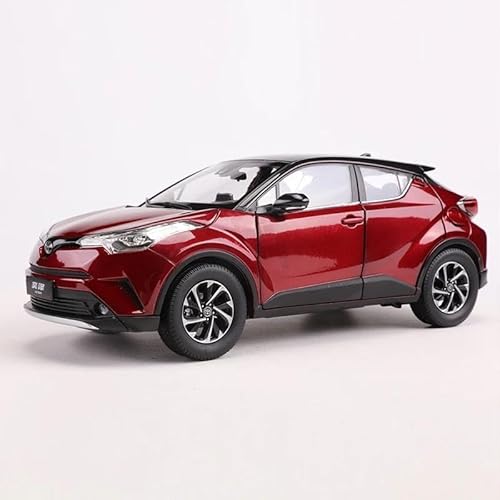 SYYANFEI Casting Car Modell 1:18 Für IZOA Legierung Modell Auto Spielzeug Sammlung Display Souvenir Erwachsene Jungen Geschenke Spielzeugauto(Rot) von SYYANFEI