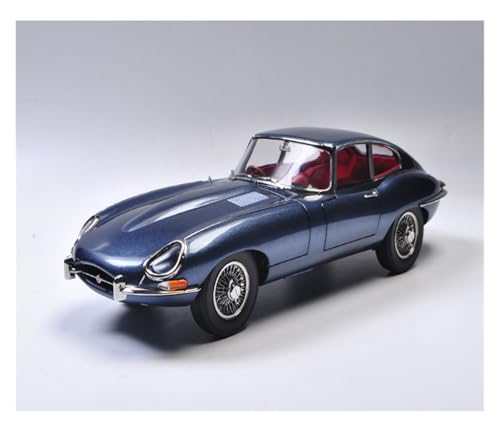 SYYANFEI Casting Car Modell 1:18 Für Jaguar 60th Anniversary Edition Legierung Vintage Classic Cars Druckguss Metallmodell Statisches Gedenkgeschenk Spielzeugauto(Blau) von SYYANFEI