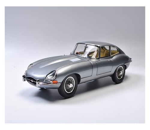 SYYANFEI Casting Car Modell 1:18 Für Jaguar 60th Anniversary Edition Legierung Vintage Classic Cars Druckguss Metallmodell Statisches Gedenkgeschenk Spielzeugauto(Gray) von SYYANFEI