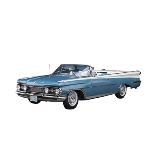 SYYANFEI Casting Car Modell 1:18 Für Oldsmobile 1959 Legierung Klassische Diecast Modell Auto Hobby Spielzeug Sammlung Party Szene Dekorationen Spielzeugauto(Blau) von SYYANFEI