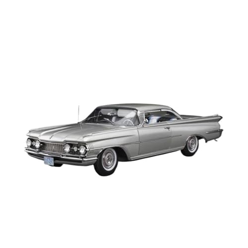 SYYANFEI Casting Car Modell 1:18 Für Oldsmobile 1959 Legierung Klassische Diecast Modell Auto Hobby Spielzeug Sammlung Party Szene Dekorationen Spielzeugauto(Gray) von SYYANFEI