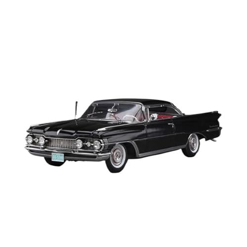SYYANFEI Casting Car Modell 1:18 Für Oldsmobile 1959 Legierung Klassische Diecast Modell Auto Hobby Spielzeug Sammlung Party Szene Dekorationen Spielzeugauto(Schwarz) von SYYANFEI