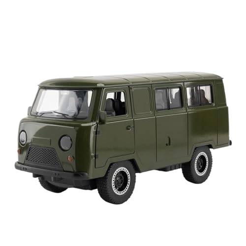 SYYANFEI Casting Car Modell 1:18 Für Russische UAZ Traveler 452 Van Legierung Modell Auto Spielzeug Mit Sound Licht Männer Teens Jungen Geburtstag Spielzeugauto(Grün) von SYYANFEI